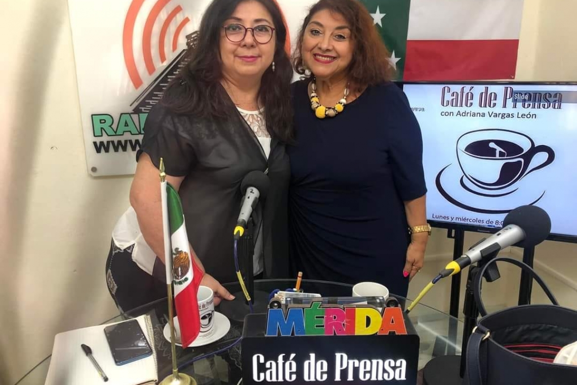 Café de prensa entrevista a Rosario Cetina Amaya