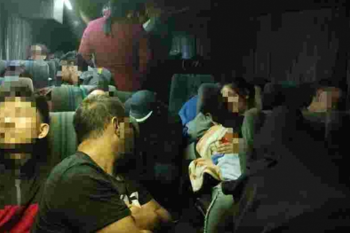 Detenidos 155 inmigrantes provenientes de diversos países