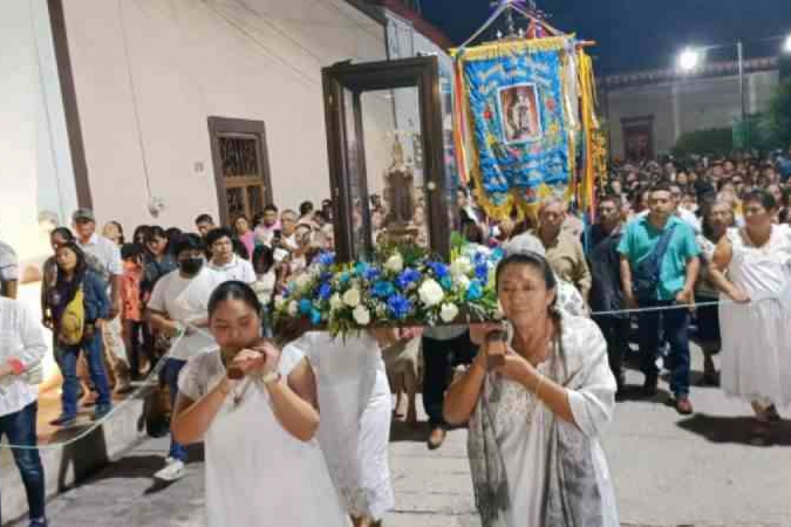 Fiesta en honor a la virgen del Carmen