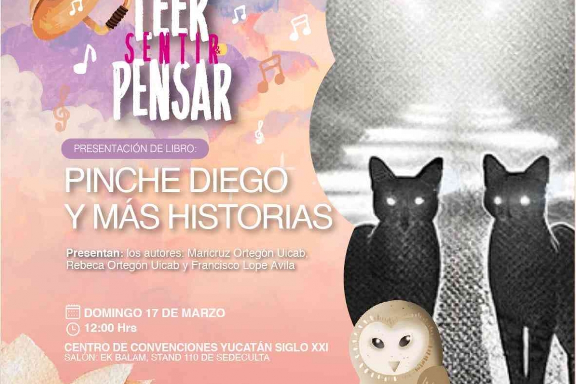 Presentaron Pinche Diego y Más Historias en último día de la FILEY.