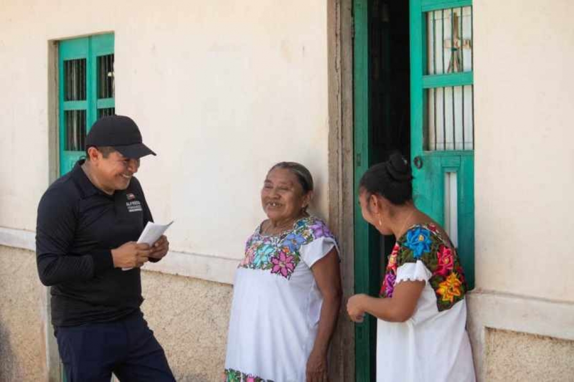 La campaña de Alfredo va viento en popa a toda vela.