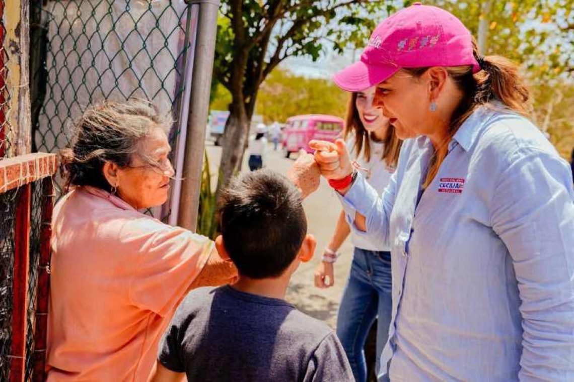 Cecilia cosecha adeptos en las colonias meridanas.