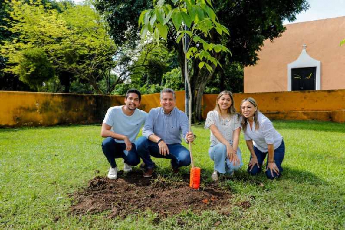 El Ayuntamiento de Mérida superó la meta propuesta en la Cruzada Forestal 2024