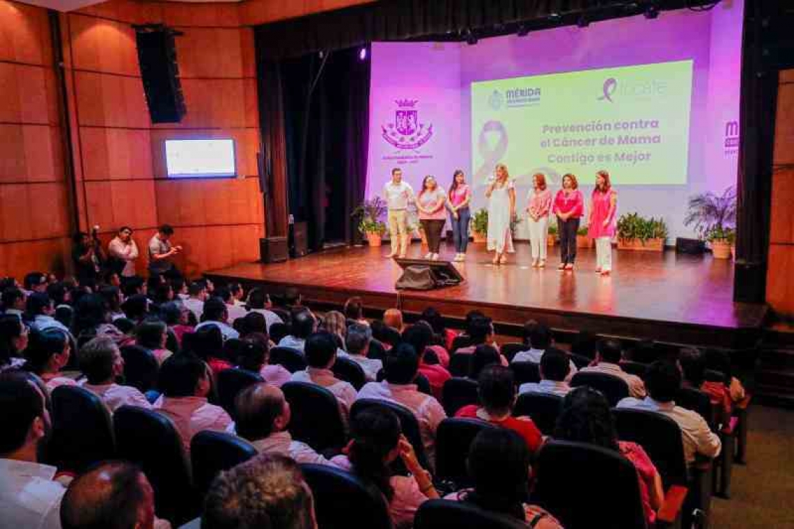 Cecilia Patrón Laviada prioriza el cuidado de la salud de las mujeres de Mérida