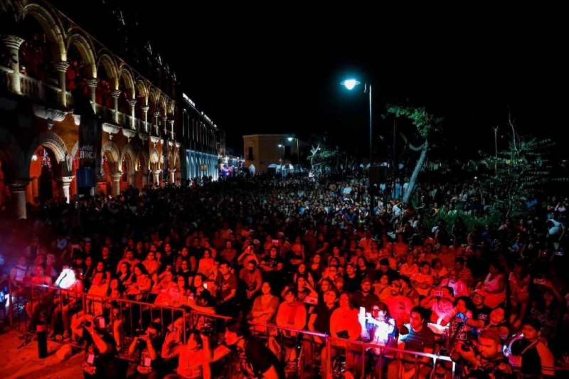 Alcadeza de Mérida agradeció exito de la Noche Blanca.