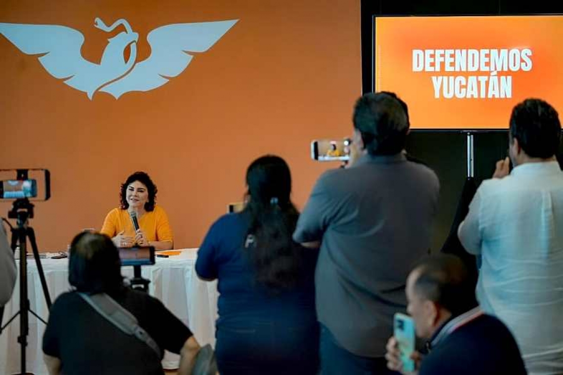  Ivonne Ortega, pide defender paquete fiscal 2025 ante recorte de 80 mil millones de pesos para Yucatán.