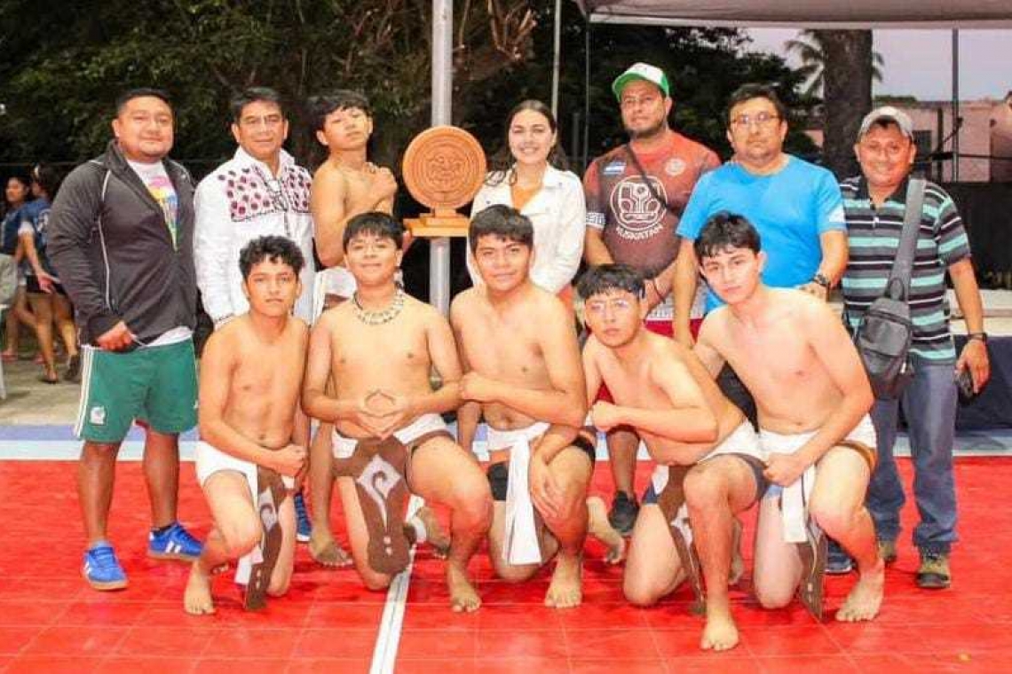 Selección Juvenil de Yucatán el Mundial de Pelota Maya