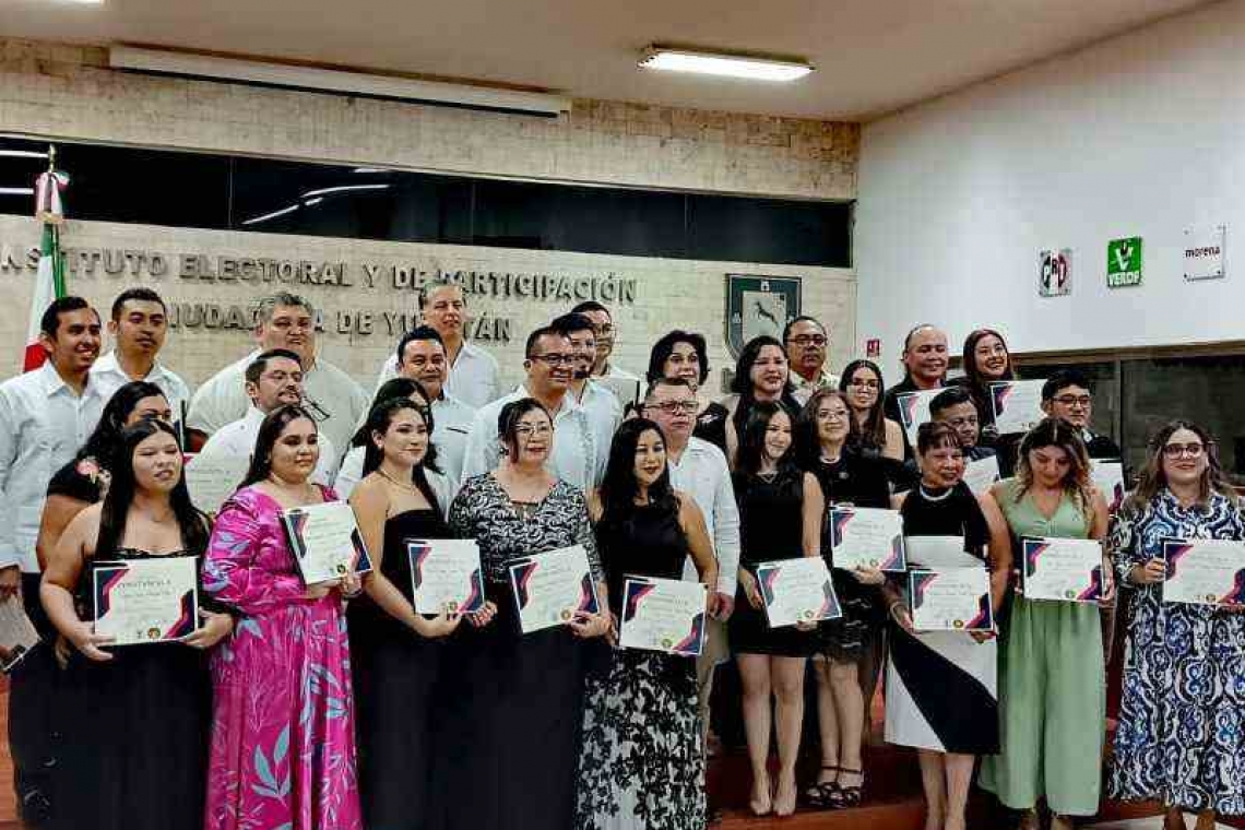 EGRESARON TREINTA Y SEIS EXPERTOS EN MATERIA ELECTORAL.