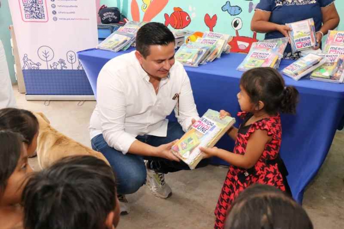 “Todos Somos Útiles" del Ayuntamiento de Mérida, con más de 500 paquetes escolares recolectados.