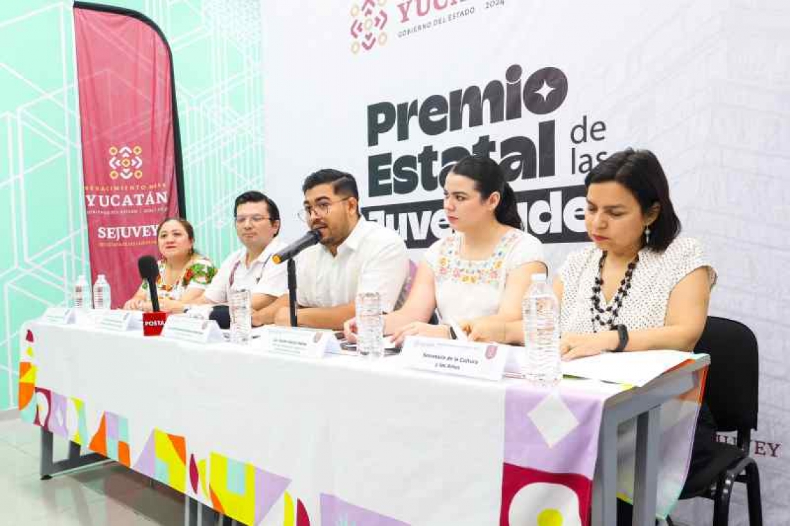 Abren convocatoria para el Premio Estatal de las Juventudes 2025