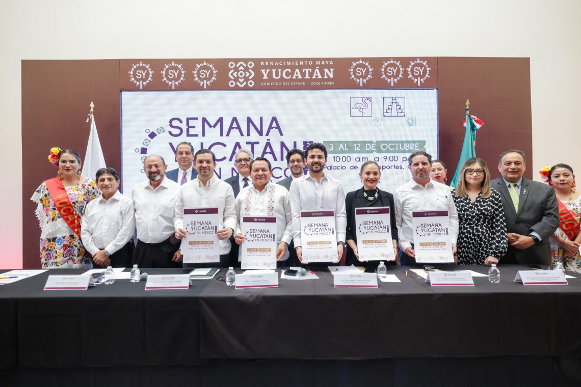ANUNCIAN LA SEMANA DE YUCATAN EN CIUDAD DE MEXICO