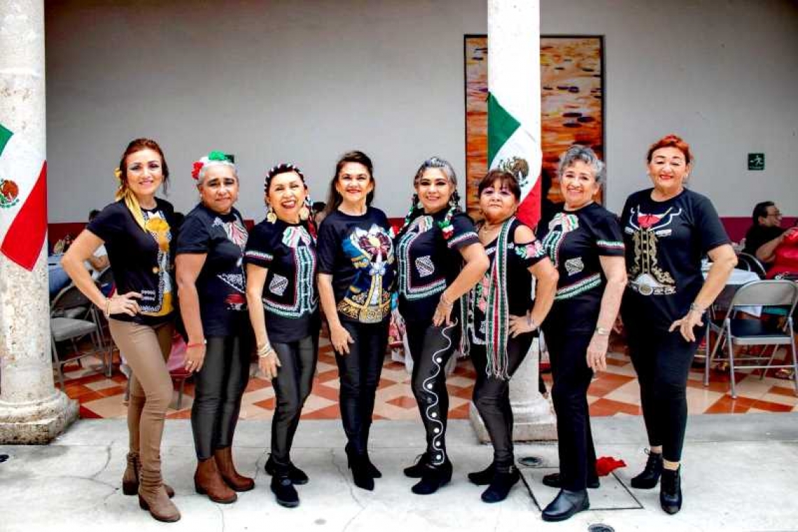 Identidad y tradición, protagonistas en la “Fiesta Mexicana” del Isstey.