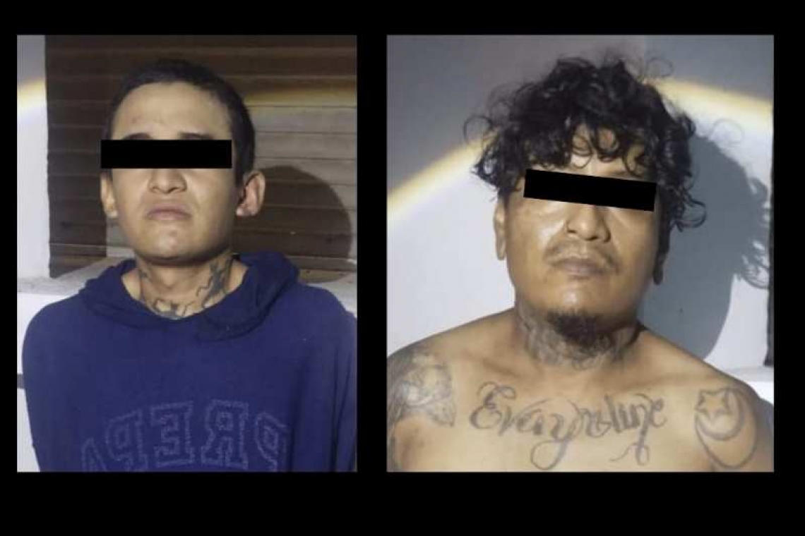 DOS DETENIDOS TRAS INTERVENCIÓN POLICIAL EN LA COLONIA BRISAS DE SAN JOSÉ