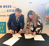 ﻿Concluye Cecilia Patrón exitosa gira internacional de trabajo en busca de intercambios e inversiones para Mérida.