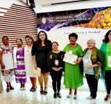 DETIENEN EN PARQUE EULOGIO ROSADO A MUJER POR AGRESIVA.