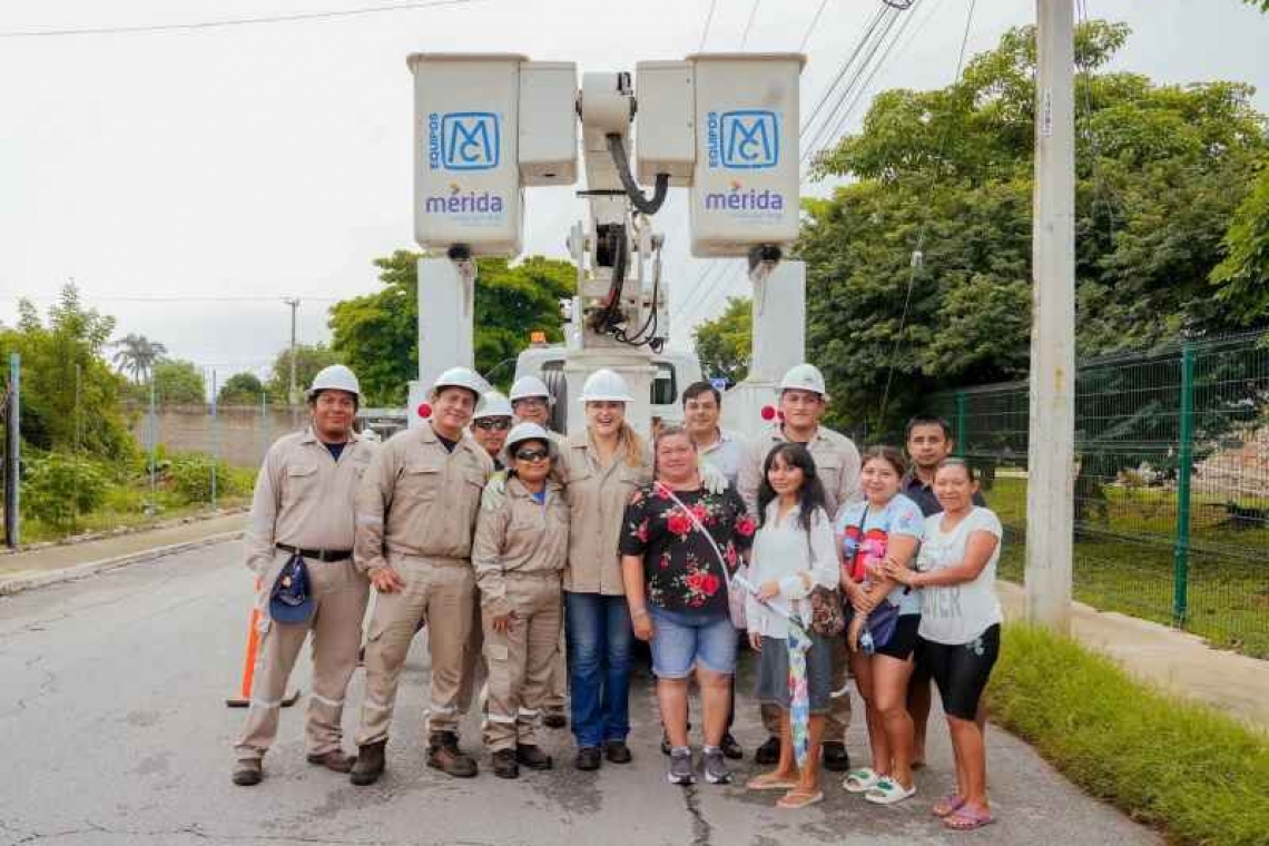 MÉRIDA MAS ILUMINADA Y A. MENOR COSTO.