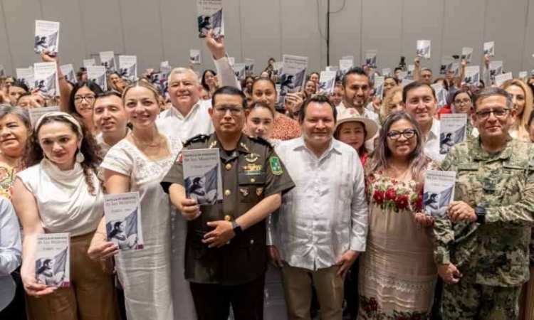 Repartirán 150 mil Cartillas de Derechos de las Mujeres en muniipioa para cumplir con proyecto de la Presidenta Claudia Sheinbaum Pardo.