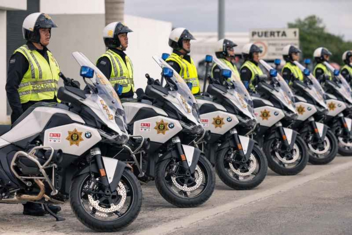   Yucatán refuerza su modelo de seguridad con nuevas motocicletas patrulla