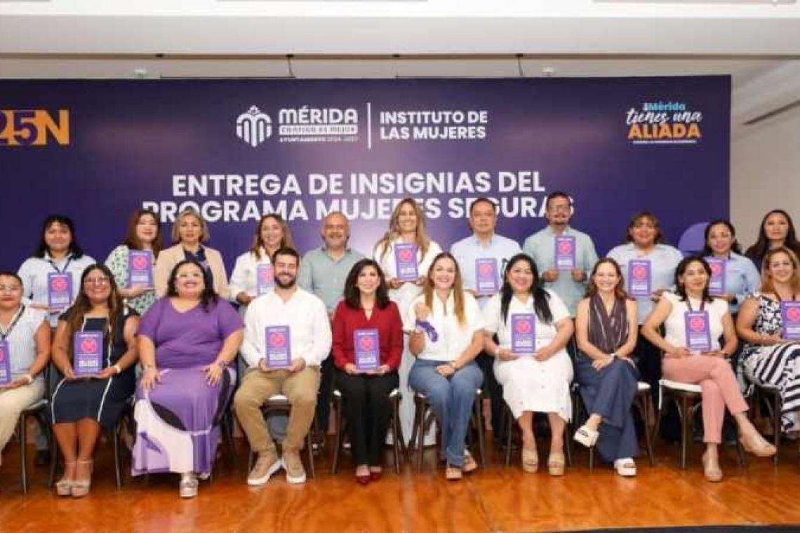 Con “Mujeres seguras” conmemoran el 25 N
