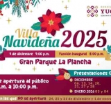 Villa Navideña 2025 en la plancha para disfrutar la magia de la temporada decembrina.