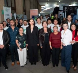 Gobierno del Estado supervisa avances del Puerto de Altura de Progreso.