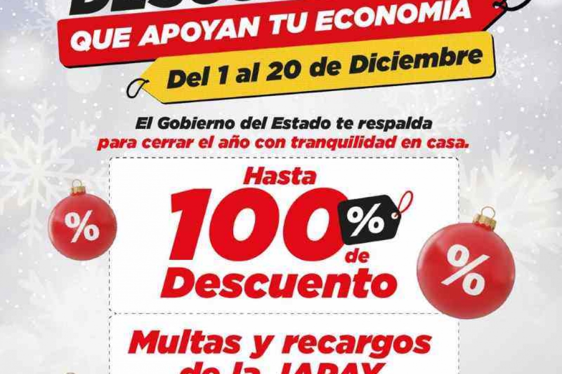 Últimos días de descuentos en multas y recargos de la Japay