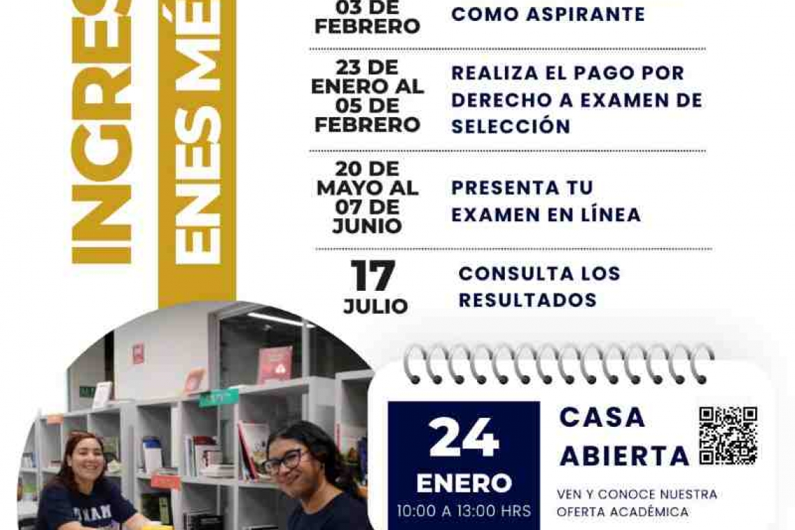 Abre la UNAM el Concurso de Ingreso a Licenciatura 2026