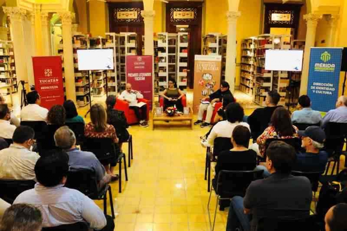 La Sedeculta presentó el primer título del Fondo Editorial Rita Cetina en el marco de la entrega del Premio Nacional de Cuento Beatriz Espejo