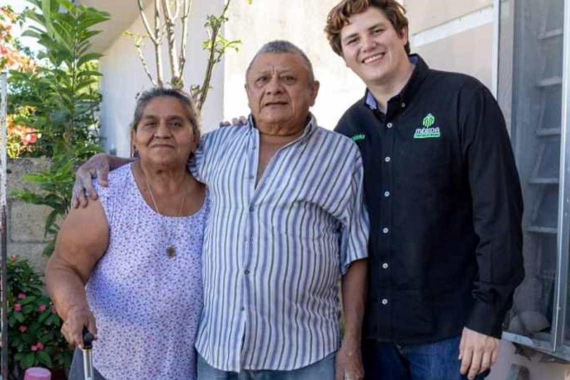 DIF Mérida realiza primera entrega del año de aparatos ortopédicos a personas con discapacidad.