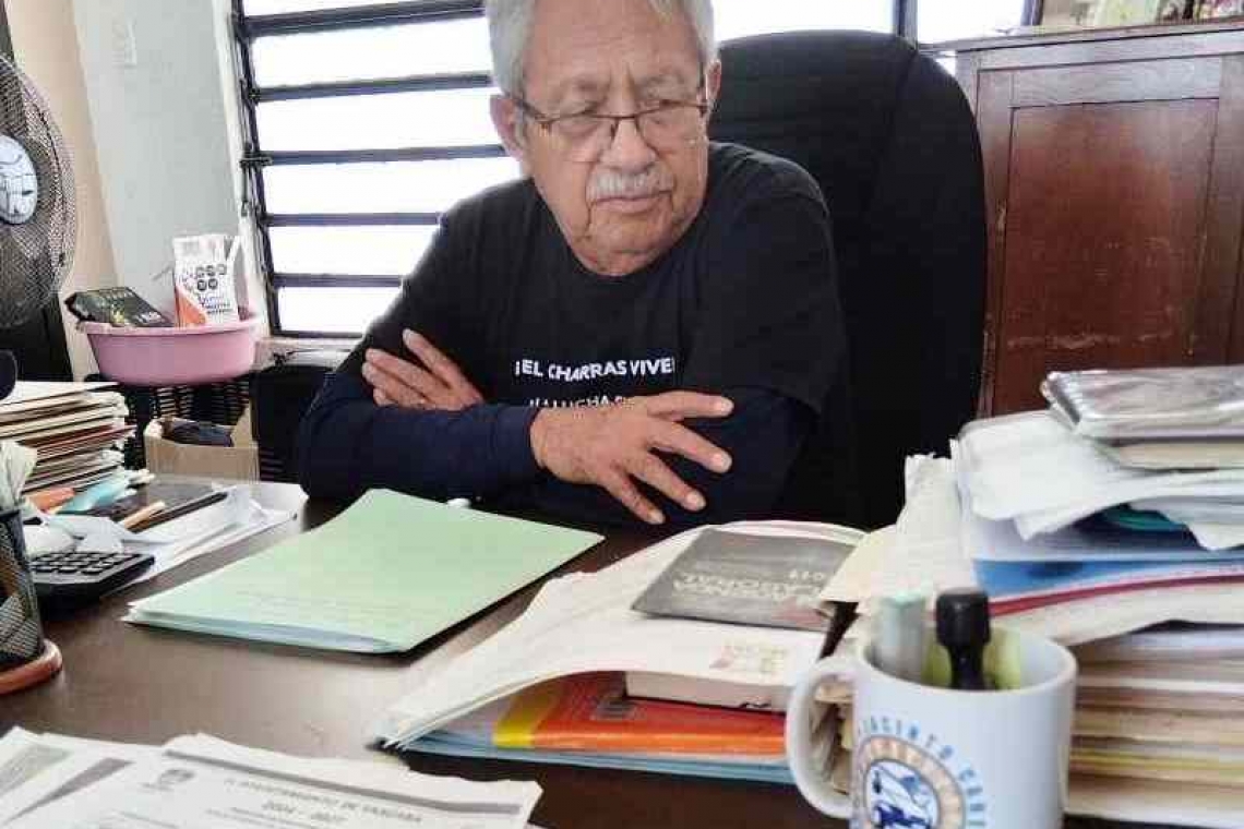 Juan Manuel Medina Castro, asesor de defensores de los montes de Thadzibichén, Yucatán.