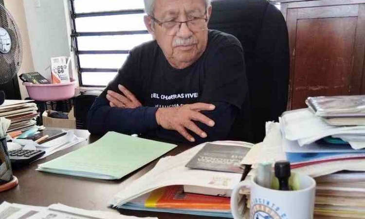 Juan Manuel Medina Castro, asesor de defensores de los montes de Thadzibichén, Yucatán.