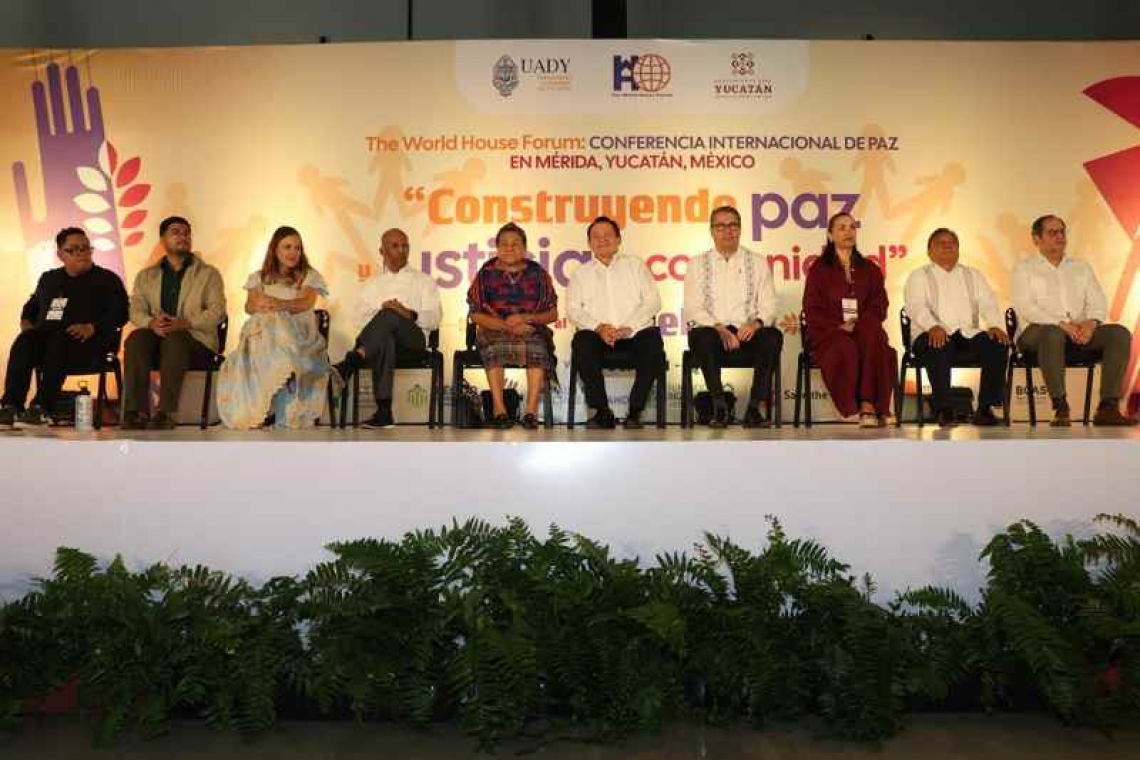 UADY INAUGURAN LA CONFERENCIA MUNDIAL DE LA PAZ