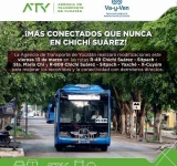 ATY mejora conectividad de las rutas Va y Ven Chichí Suárez