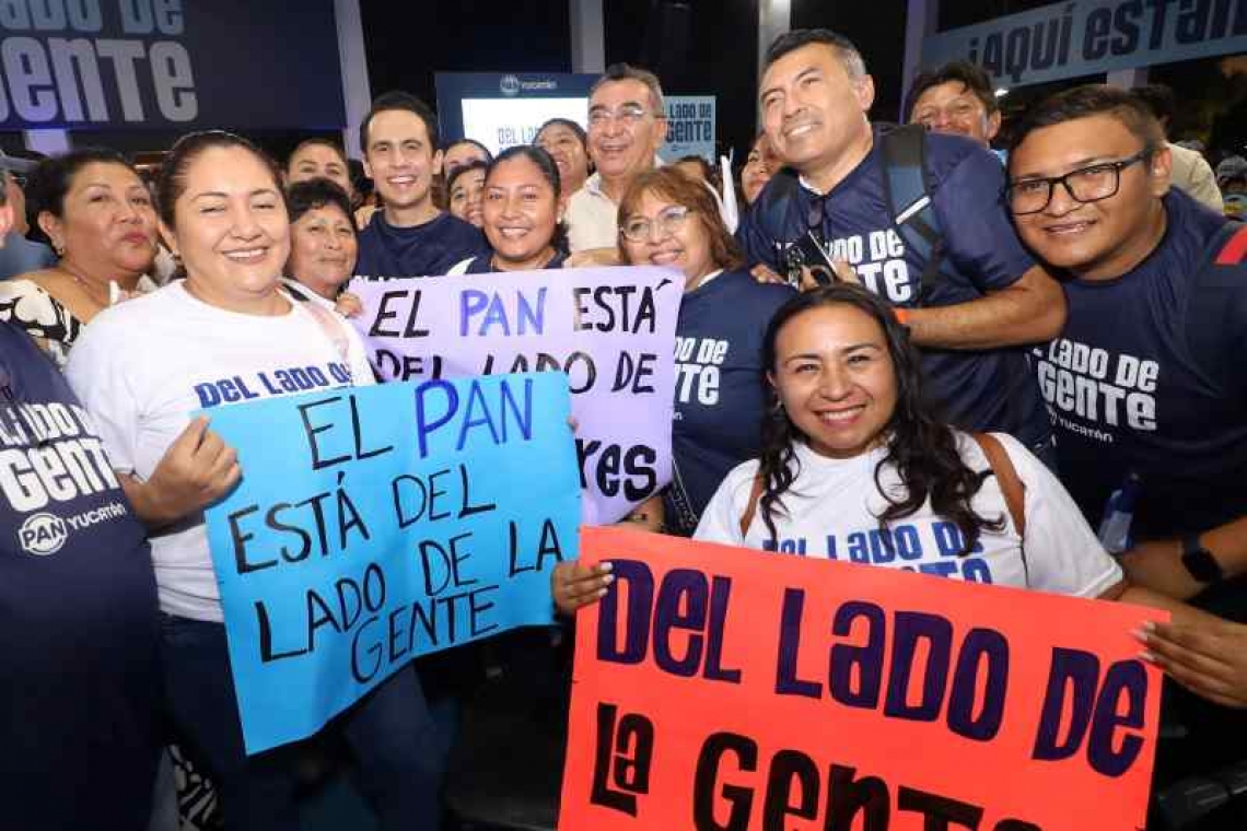 DEL LADO DE LA GENTE PAN YUCATAN ANUNCIA CONSULTA ESTATAL PARA ESCUCHAR A LA CIUDADANIA.