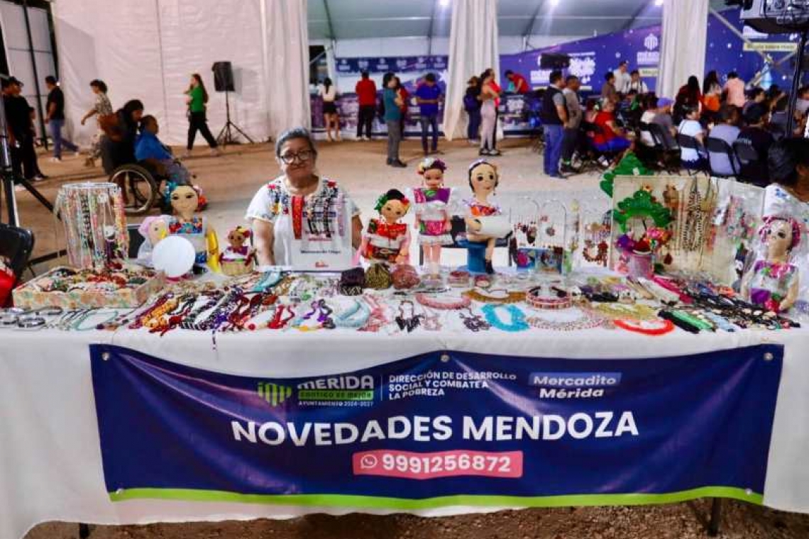 CECILIA PATRON IMPULSA A PERSONAS ARTESANAS Y EMPRENDEDORAS CON LA EXPO MERCADITO MERIDA PRIMAVERA.
