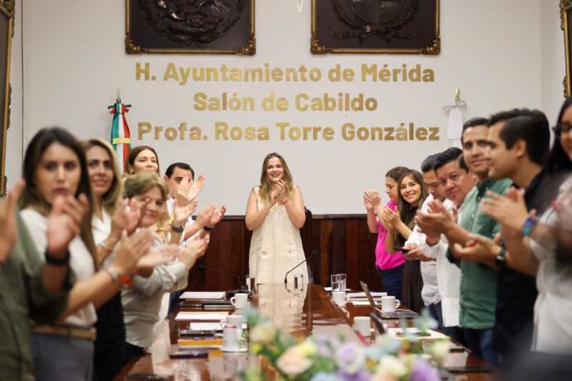 Histórico: Cabildo de Mérida nombra por unanimidad a las primeras mujeres cronistas de la ciudad.