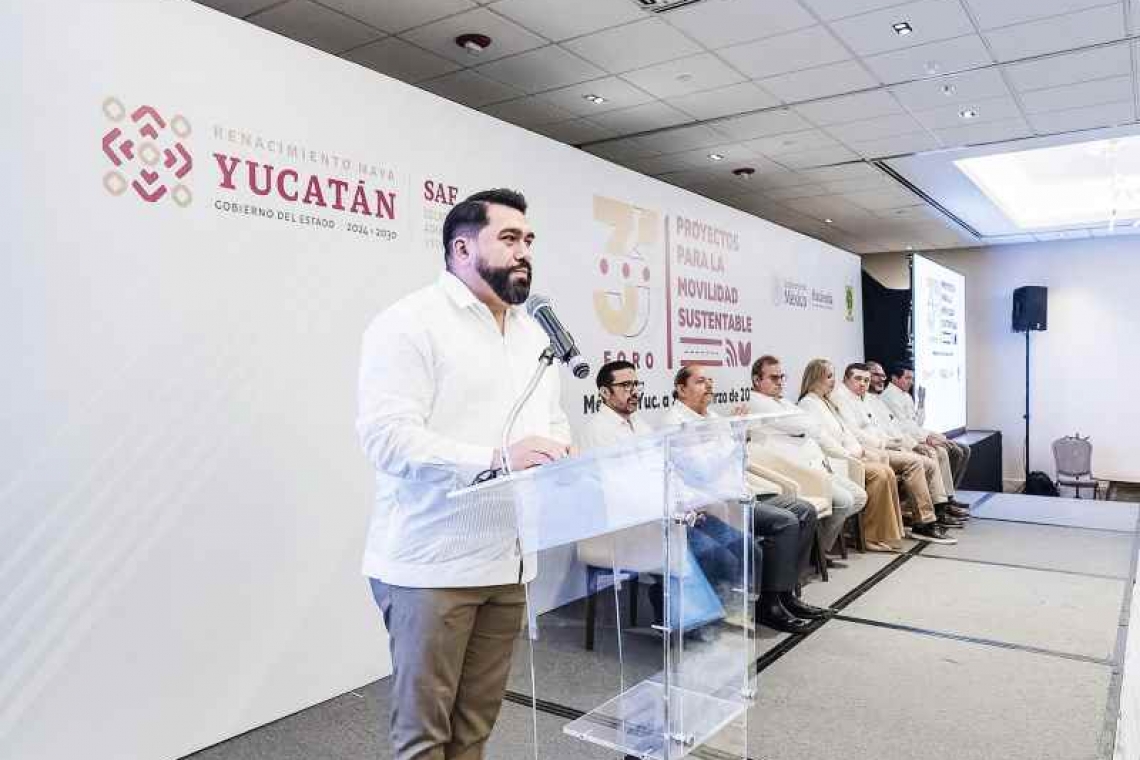 ABREN ESPACIO DE ANALISIS SOBRE MOVILIDAD SUSTENTABLE Y FINACIMIENTO EN YUCATAN.