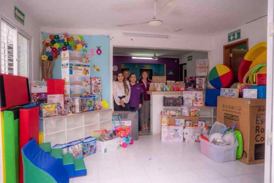DIF YUCATÁN FORTALECE ATENCIÓN A LA PRIMERA INFANCIA CON REEQUIPAMIENTO DE CENTROS DE ATENCIÓN INFANTIL EN MÉRIDA