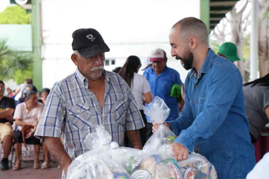 YUCATAN DISTRIBUYE MAS DE 64 MIL CANASTAS ALIMENTARIAS EN TODO EL ESTADO