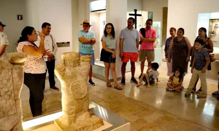 ACERCAN PATRIMONIO A TODAS LAS EDADES CON CARTELERA GRATUITA EN EL GRAN MUSEO DEL MUNDO MAYA