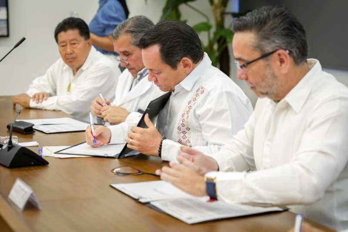 FIRMAN CONVENIO ENTRE IMSS Y HOSPITAL COREA-MEXICO, EL HOSPITAL DE LA AMISTAD NO CERRARA Y AMPLIARA SUS SERVICIOS.