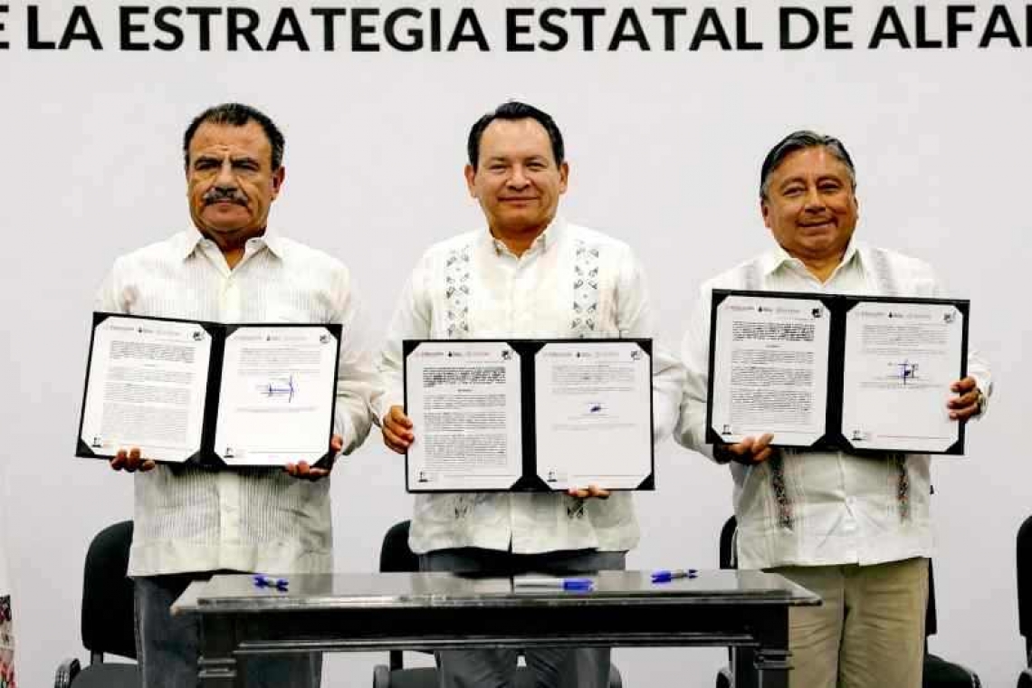 INEA IMPULSA ESTRATEGIA PARA ALFABETIZAR A 7 MIL PERSONAS EN YUCATAN.