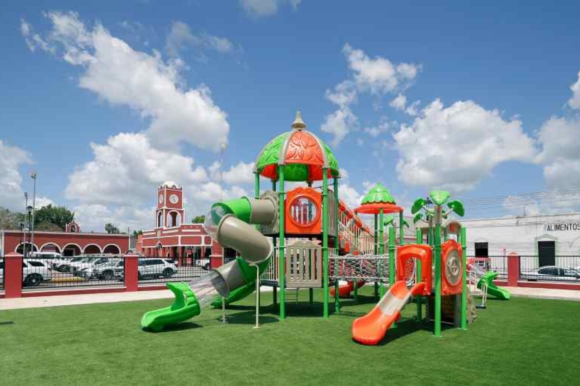 PARQUES REHABILITADOS PARA LAS FAMILIAS.