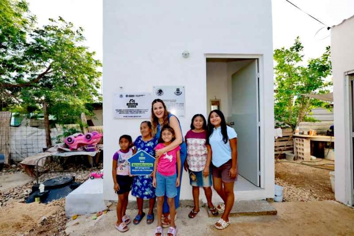 MERIDA TRANSFORMA VIDAS CON VIVIENDAS MAS DIGNAS Y FAMILIAS CON BIENESTAR.