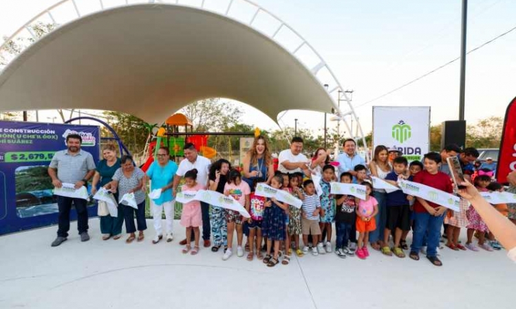 INAUGURAN EL PARQUE 