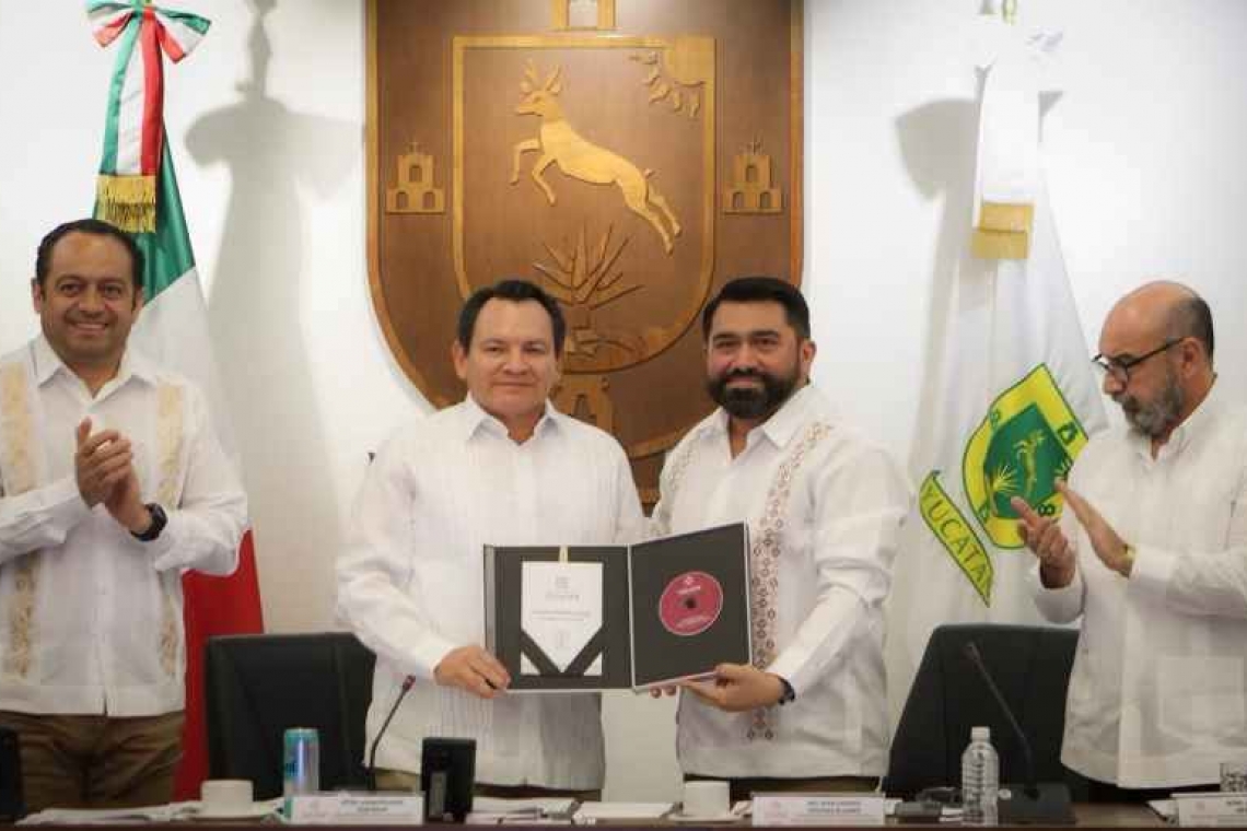  PLAN RENACIMIENTO PARA MERIDA: DIAZ MENA TRANPARENTA EL CREDITO DE 1500 MDP PARA RESOLVER LA CRISIS DEL AGUA, SIN NUEVOS IMPUESTOS.