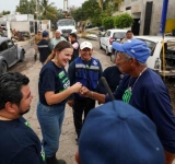   AYUNTAMIENTO DE MERIDA CONSTRUYE NUEVOS POZOS PARA FACILITAR LA ABSORCION DEL AGUA.