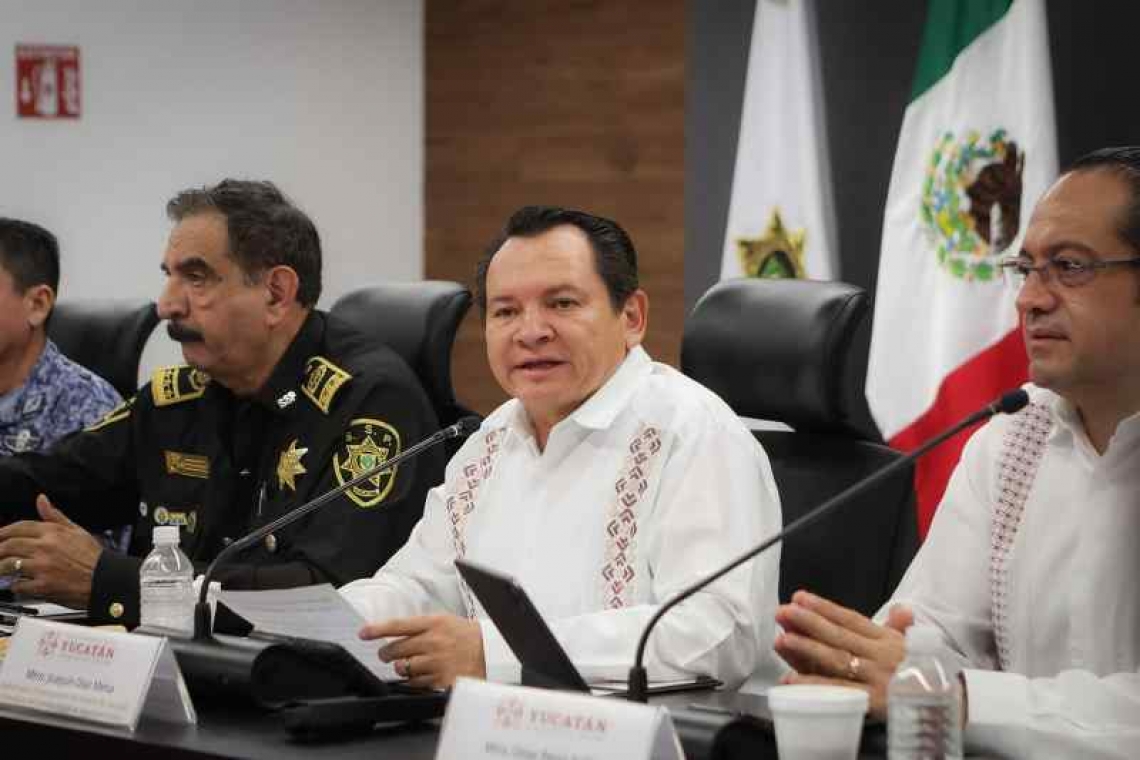 YUCATÁN REFUERZA LA ESTRATEGIA NACIONAL DE SEGURIDAD DE LA PRESIDENTA CLAUDIA SHEINBAUM