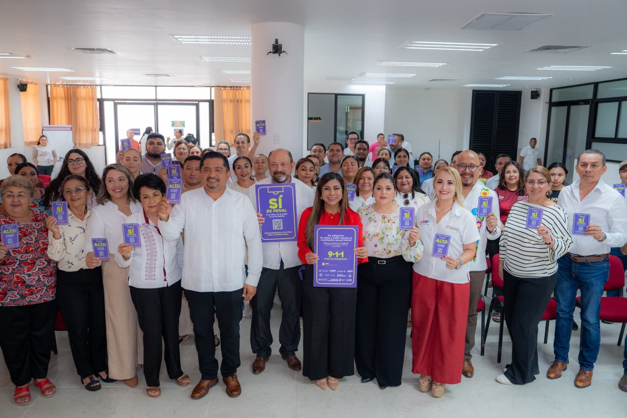 DIF Yucatán y sector turístico se suman a la Tarjeta Morada contra el abuso infantil