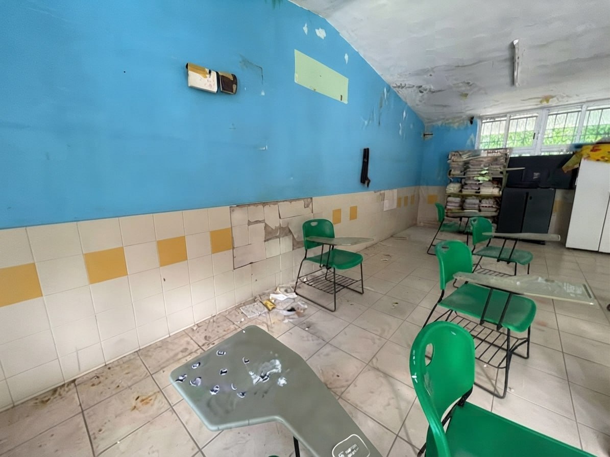 Escuela de Chankom recibe a sus alumnos con precariedad en el regreso a clases